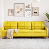  Trosjed od tkanine svjetložuti 210 cm | Eponuda.com