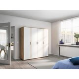Rauch Möbel OMARA S KLASIČNIMI VRATI, bela, hrast artisan | Shoptok.si