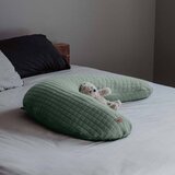Béaba® jastuk za trudnice i dojenje big flopsy™ fleur de coton sage green | shoptok.hr