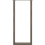  Noge za barski stol U-oblik 2 kom Prirodni čelik 50 x (110-111) cm Čelik | shoptok.hr