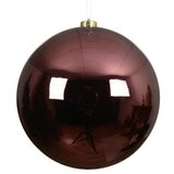 Novogodišnja dekoracija - hanging bauble 20cm 022742 - maroon - kmg ( 044415 )  Novogodišnja dekoracija - hanging bauble 20cm 022742 - maroon - kmg ( 044415 ) Slike