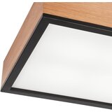  plafonsko svetlo oak square 4xE27/15W/230V 39x39 cm hrast/crna | Eponuda.com