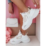 DStreet Sneakersy damskie na platformie CELESTIC białe | shoptok.hr