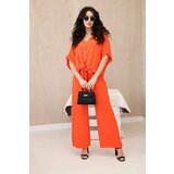 Kesi Set of blouses with orange trousers Cene
