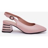 VINCEZA Womens Heeled Sandals With Pointed Toes | Shoptok.si