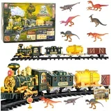 Train Dinosaurs Lights Sounds Smoke 39 pcs.