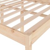  Krevet za starije osobe 120x190 cm mali bračni masivna borovina | shoptok.hr