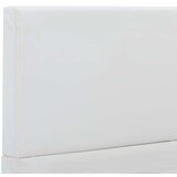 vidaXL Okvir za krevet od umjetne kože bijeli 90 x 200 cm | shoptok.hr