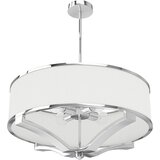 Open Design OR84801 - Luster na štapu GERDO 4xE27/12W/230V sjajni hrom/bela | Eponuda.com