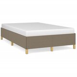 vidaXL Posteljni okvir taupe 120x190 cm tkanina Cene