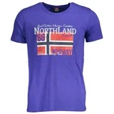 NORWAY 1963 MEN'S BLUE SHORT SLEEVED T-SHIRT
