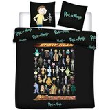 Rick and Morty AYMAX SPRL Bombažna prevleka za odejo Rick and Morty 135 cm Postelja, (20855070) Cene