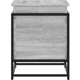 vidaXL Kutija za pohranu s poklopcem siva Sonoma 60x40x51,5 cm | shoptok.hr