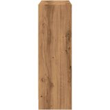 vidaXL Regal za knjige boja hrasta 80x24x76 cm konstruirano drvo | shoptok.hr