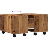  Stol za kavu staro drvo 60x60x38 cm konstruiranog drva | Eponuda.com