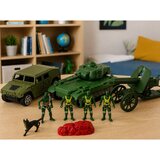 Military Set Soldiers Tank Vehicle Gun 13 pcs. | shoptok.hr