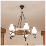 Brilagi Luster na lancu ROATA 5xE14/40W/230V hrast | Eponuda.com