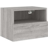  Zidni TV ormarići 2 kom siva boja hrasta 40 x 30 x 30 cm drveni | shoptok.hr