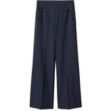 Mango Hlače na rob 'Annie' kraljevo modra | Shoptok.si