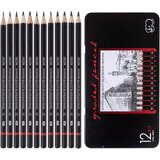 Venisymlis 12-delni profesionalni set svinčnikov za risanje (8B-2H), (22096353) | Shoptok.si