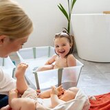 Stokke flexi bath set (sklopiva kadica) x-large - transparent blue ( 639602 ) | Eponuda.com