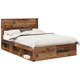  Konstrukcija postelje Star les 150 x 200 cm Masivno borovo les, (5000104108) | Shoptok.si