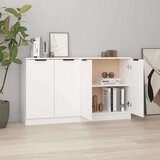  Komode 2 kom bijele 60 x 30 x 70 cm od konstruiranog drva | shoptok.hr