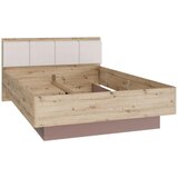 CARRYHOME Postelja Raven, Barva Hrasta, Terakota, 140x200 | Shoptok.si