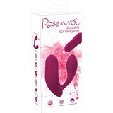 You2Toys Rosenrot - vibrator, ki ga je mogoče napolniti z radijskim upravljanjem (rdeč) | Shoptok.si