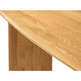 Micadoni Stolić za kavu od punog hrasta u prirodnoj boji 60x120 cm Charlotte – | shoptok.hr