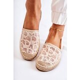 S. BARSKI Classic Women's Espadrilles Openwork Beige Catris | shoptok.hr