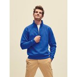 Fruit Of The Loom Blue Men's Sweatshirt Zip Neck Sweat Cijene