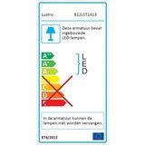 Opviq Stolna lampa SPOON, smeđe/ zlatna, 100% drvo ručni rad, 20 x 35 x 10 cm, duljina kabla 200 cm, 1 x E27 40 W, KN13 | shoptok.hr