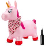  Jednorog za skakanje 60cm rozi s maramom | shoptok.hr