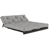 Karup Design Siva raztegljiva sedežna garnitura 160 cm Roots Black Night – | Shoptok.si