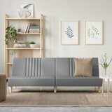 vidaXL raztegljiv kavč svetlo sivo blago | Shoptok.si