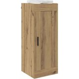 vidaXL Stenska omara Umetni hrast 34,5 x 34 x 90 cm Konstruiran les | Shoptok.si