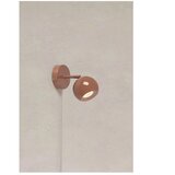 Markslöjd Smeđa zidna lampa s utikačem Pop – | shoptok.hr