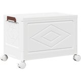 vidaXL Složiva kutija za pohranu s kotačima 28 L 48,5x29,5x33 cm | shoptok.hr