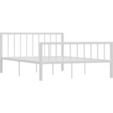 Furnova Posteljni okvir bel kovinski 140x200 cm, (21931740) | Shoptok.si