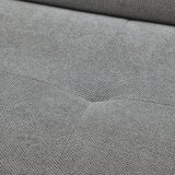 Hom`in KOTNA SEDEŽNA GARNITURA, tkanina siva | Shoptok.si