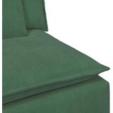  Modularni kauč s naslonom za ruke i jastucima tamnozelene boje 100 cm | Eponuda.com