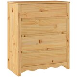  Komoda Drammen Boja hrasta 76,5 x 40 x 91 cm Čvrsto borovo drvo | shoptok.hr