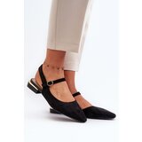 Sergio Leone Women's ballet flats with low heel and open back | Shoptok.si