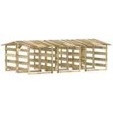 Pergole s krovom 6 kom 100 x 90 x 100 cm impregnirana borovina | shoptok.hr
