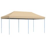  Sklopivi prigodni šator za zabave bež 580x292x315 cm | shoptok.hr