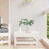  Vrtni stolček za noge bela trdna borovina | Shoptok.si