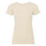 RUSSELL Beige women's t-shirt Pure Organic Cene