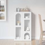  Kreveta Visoki sjaj bijela 59 x 35 x 100,5 cm Konstruirano drvo | shoptok.hr