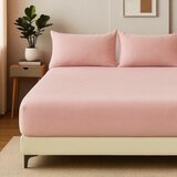  Čaršav Flanel 150x200cm+25cm Svetlo roze boja ( VLK000216-rozebojasvetla ) | ePonuda.com